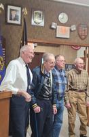 Hamler post recognized veterans