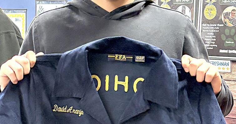 Delta FFA members receive Ohio Blue Jacket Awards