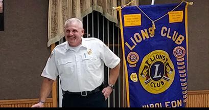Napoleon fire chief speaks to Lions - Vimarsana News