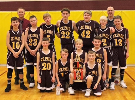 St. Paul Saints Boys Basketball - St. Paul, AR 