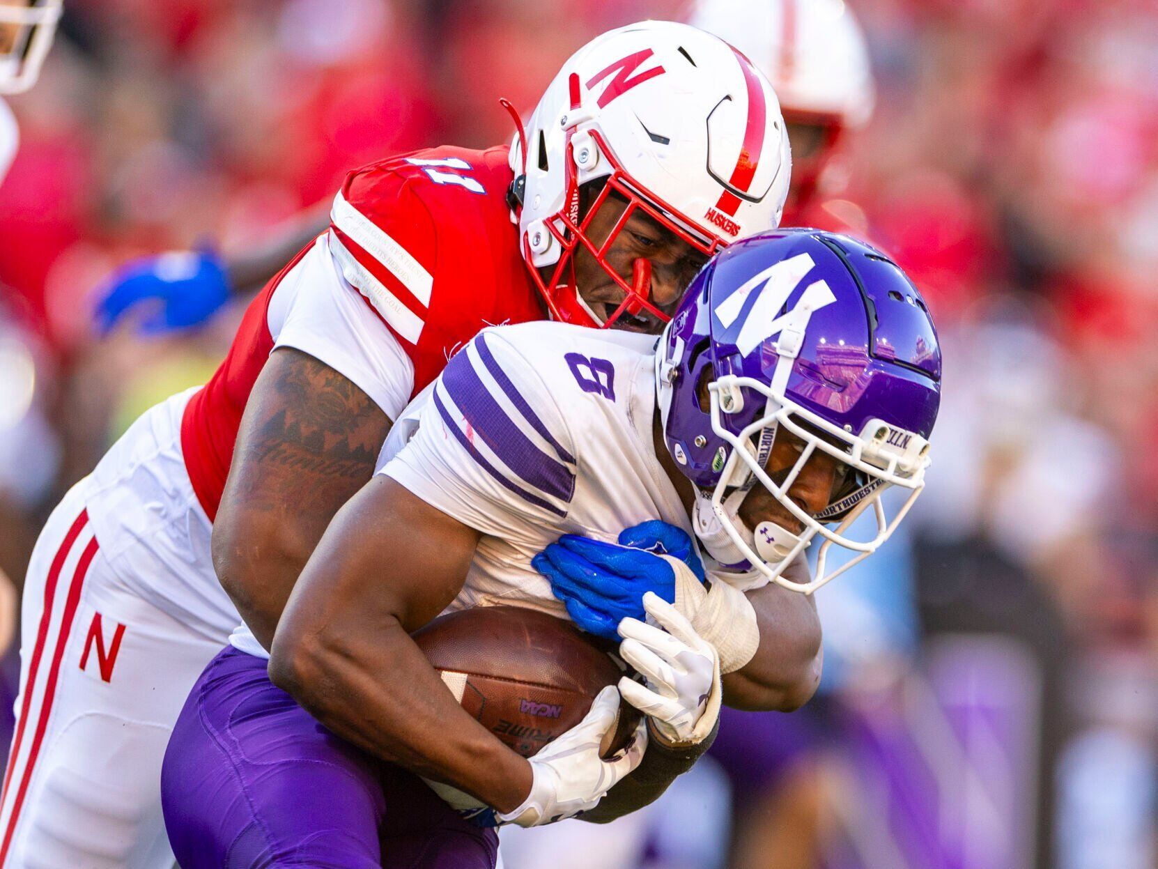 Nebraska football s defensive line takes step forward