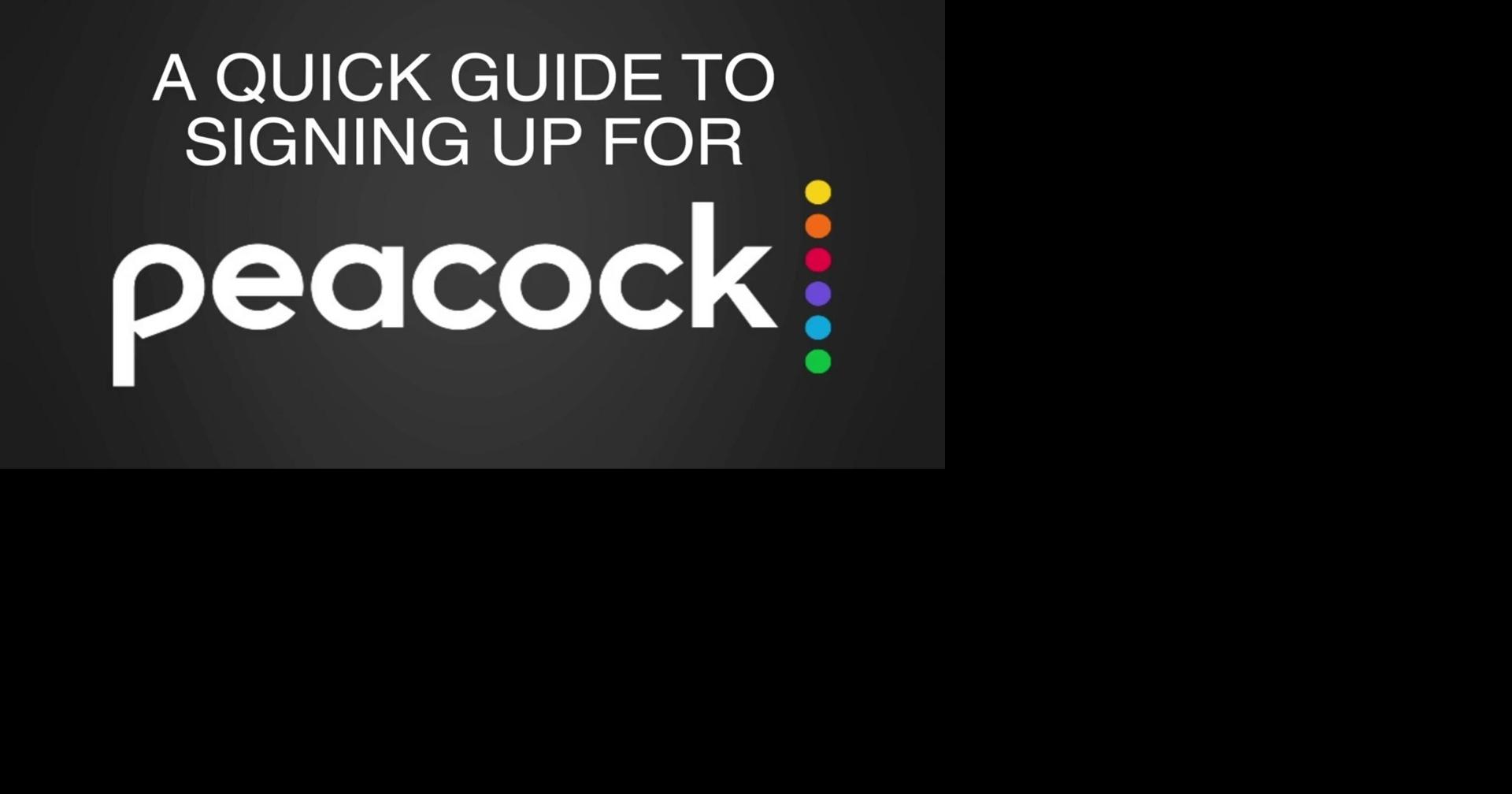 A quick guide to signing up for Peacock
