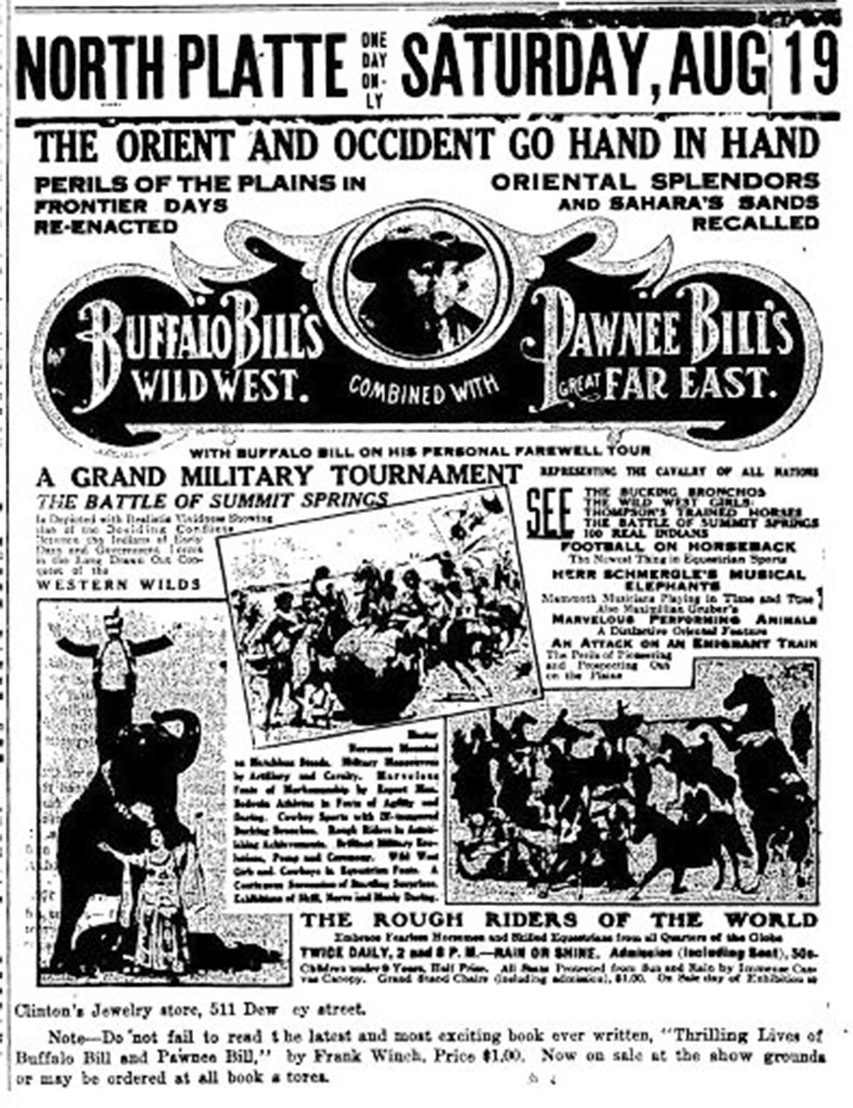 125 years ago, William 'Buffalo Bill' Cody debuted his 'Wild West