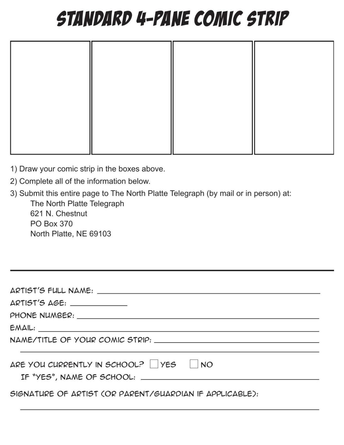 Comic Strip Submission Form