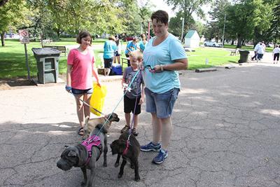Pups in the park for Woofstock