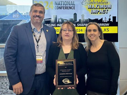 MPCC nursing program receives Outstanding Technical Program award