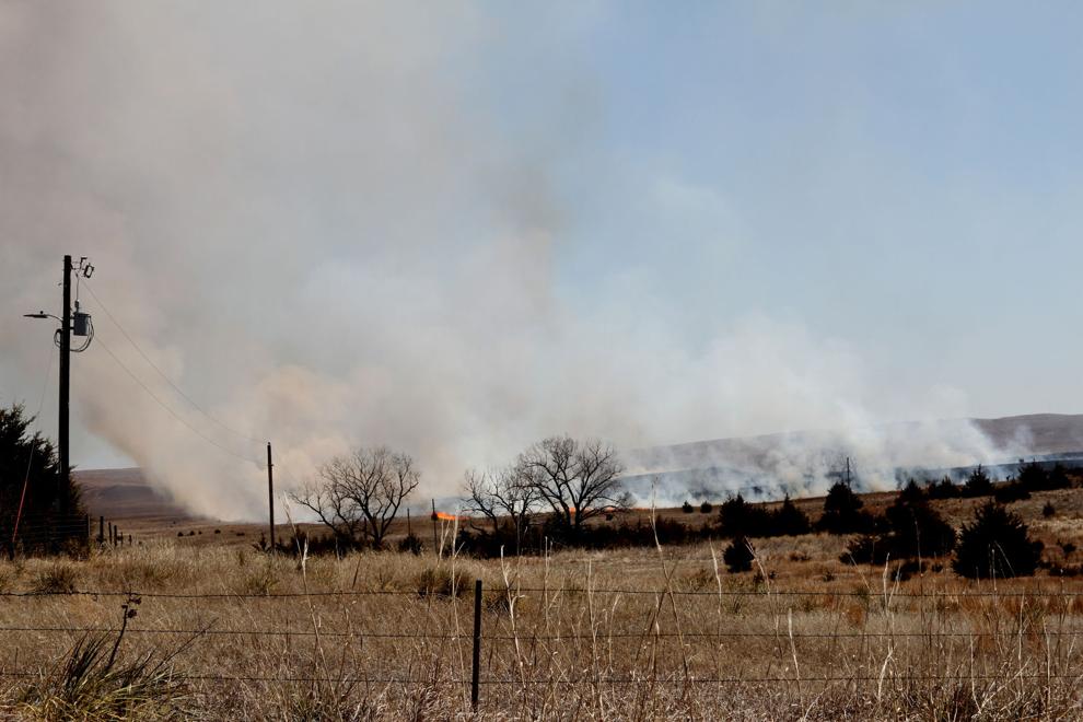North Platte fire crews called to grass fire northeast of North Platte