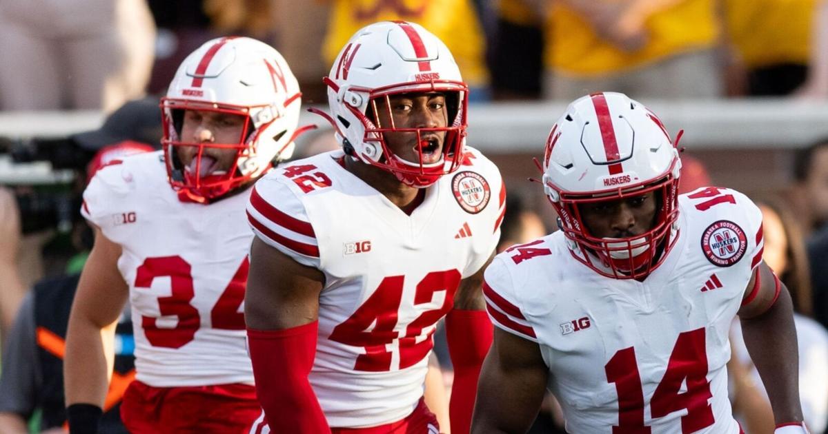 Why Nebraska linebacker Mikai Gbayor's best hits are ahead