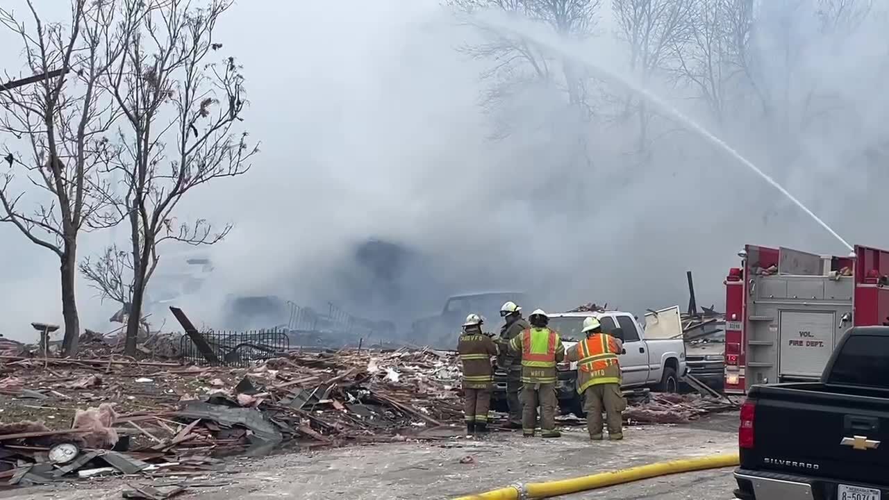 Video House explodes in Wood River