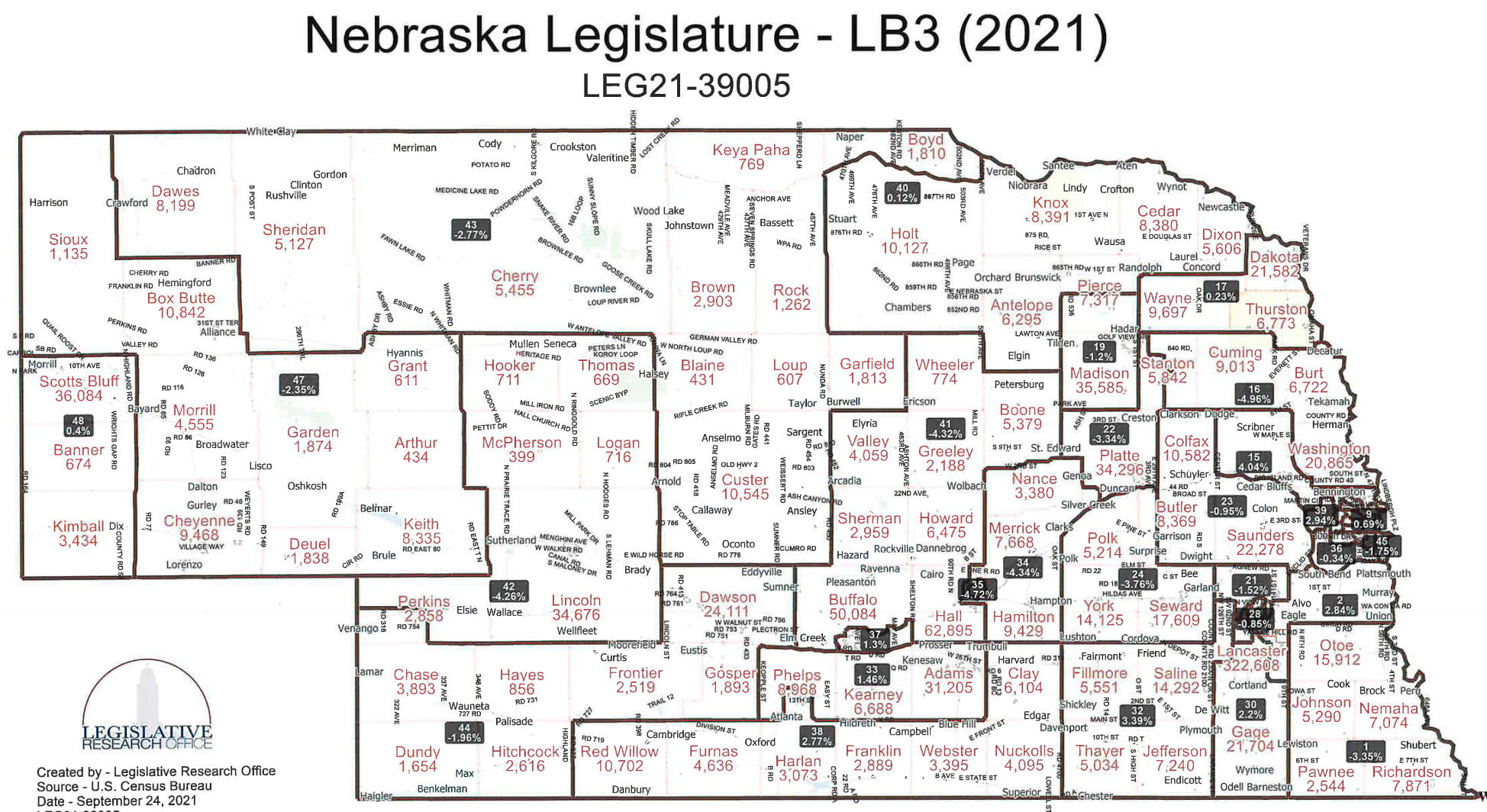 Nebraska Legislature Advances Redistricting Proposal That Would Move ...