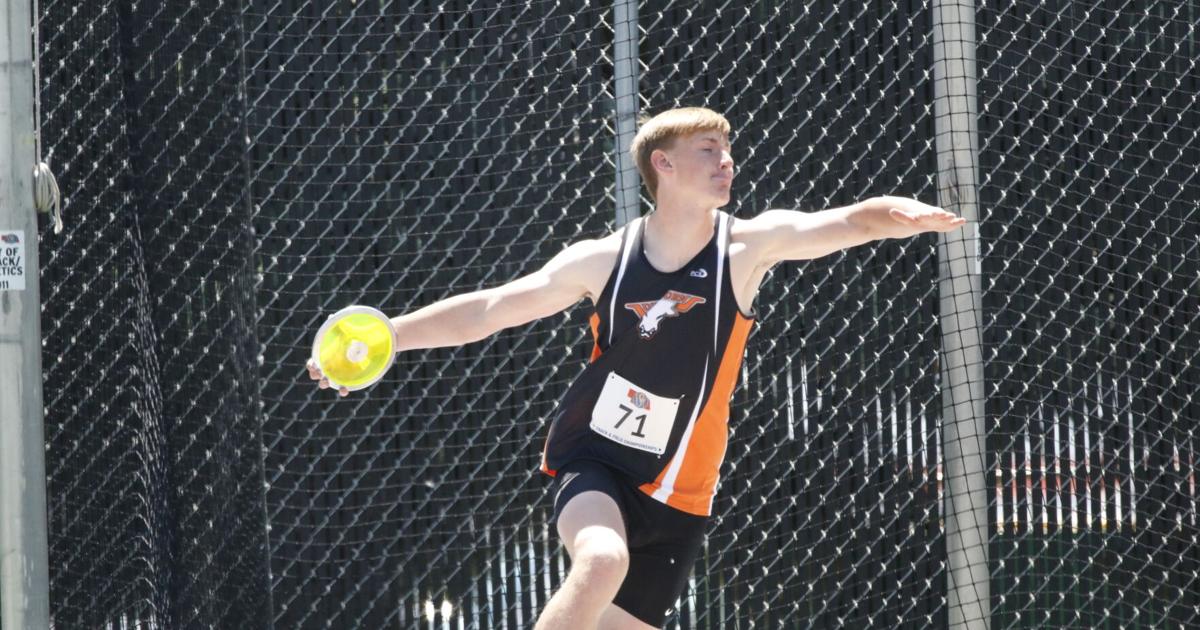 Noah Rau Discus Chase County's Noah Rau sets state, meet record to win Class B discus