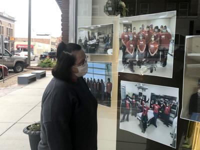A message of thanks: Health care workers honored downtown