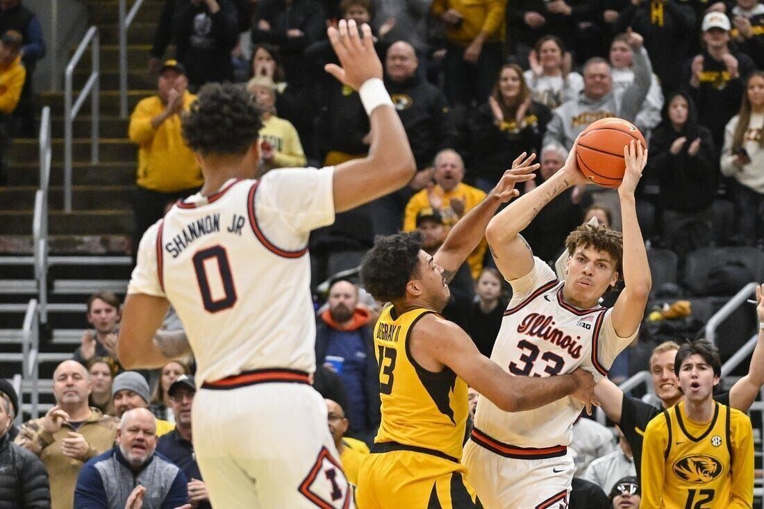 13 Illinois Fighting Illini Vs Missouri Tigers Basketball Livestream (Sat, Dec 23, 2023)  