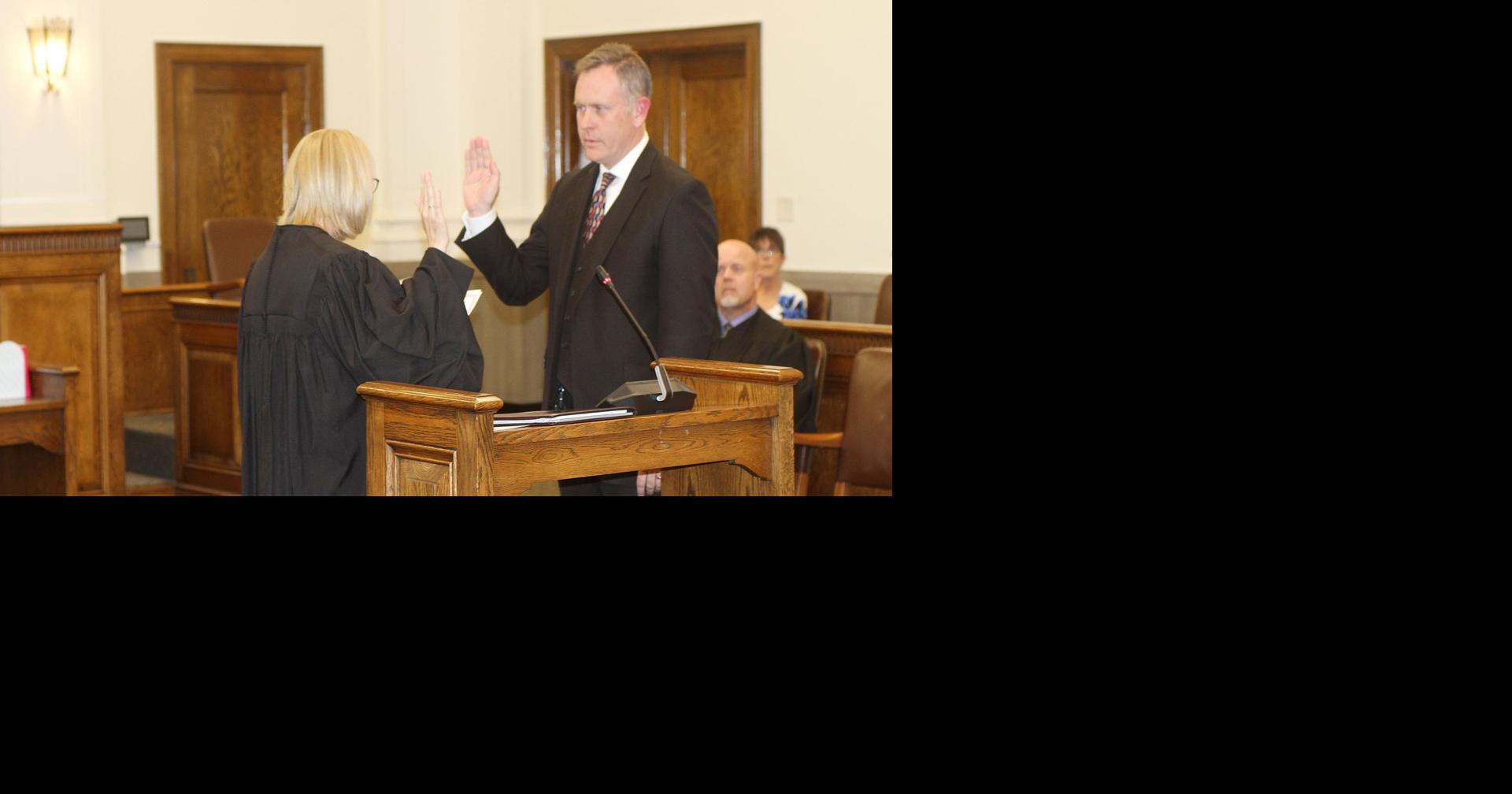 Judge Jay sworn in at courthouse