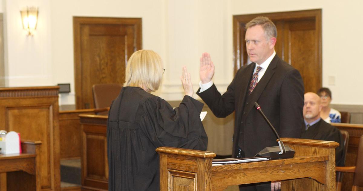 Judge Jsj Judge Jay sworn in at courthouse