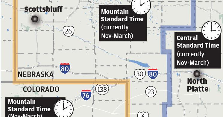 DST ban in Unicam could yield SW Nebraska time-zone ‘island’