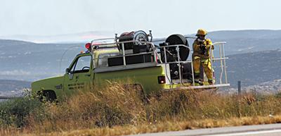 Fire Burns Grassland North Of Wellfleet News Nptelegraph Com