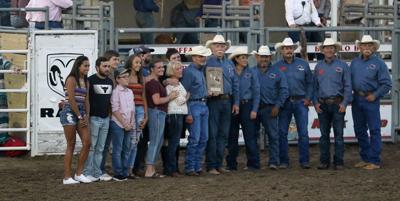 Dr. Jerry Woodruff honored with Trail Boss Award