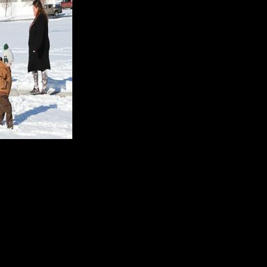 All Seasons Learning Center kids enjoy the snow