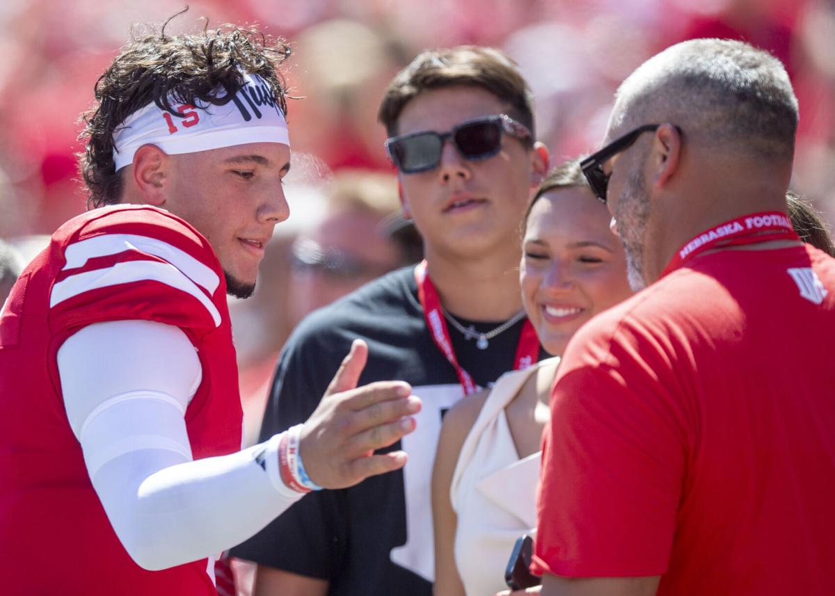Amie Just Dylan Raiola's special career debut at Nebraska is one his