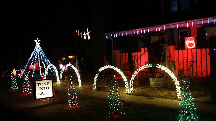 North Platte Residents Express Holiday Spirit With Elaborate Light