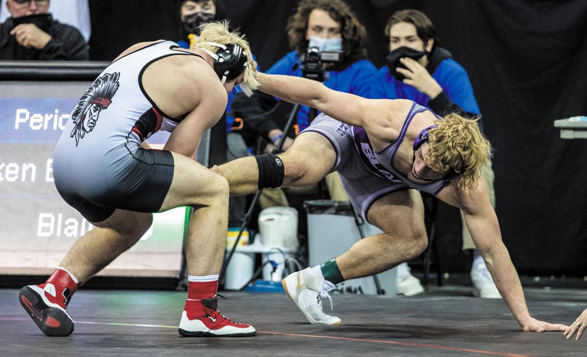 Lathan Duda Alec Langan Cameron Zink Win Titles In Class B State Wrestling Tournament High School Nptelegraph Com