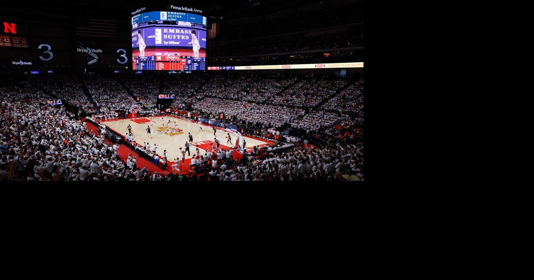 Nebraska athletics delays Pinnacle Bank Arena men's basketball reseat