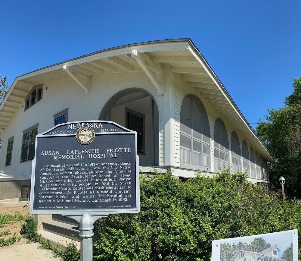Marker Monday: Susan La Flesche Picotte Memorial Hospital