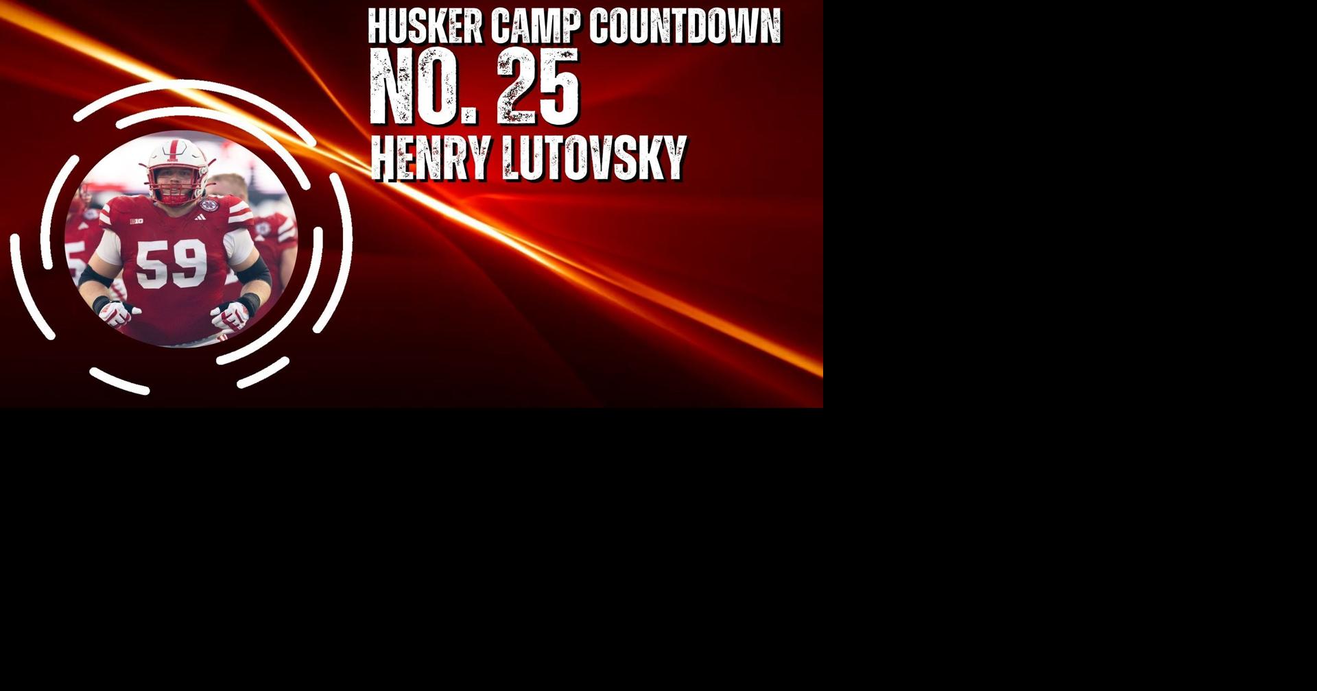 Husker Camp Countdown: No. 25 Henry Lutovsky