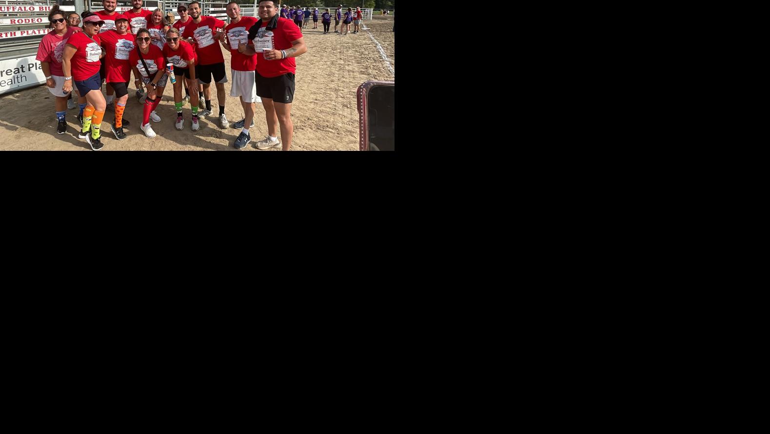 Teams compete at Nebraskaland Days cowboy kickball