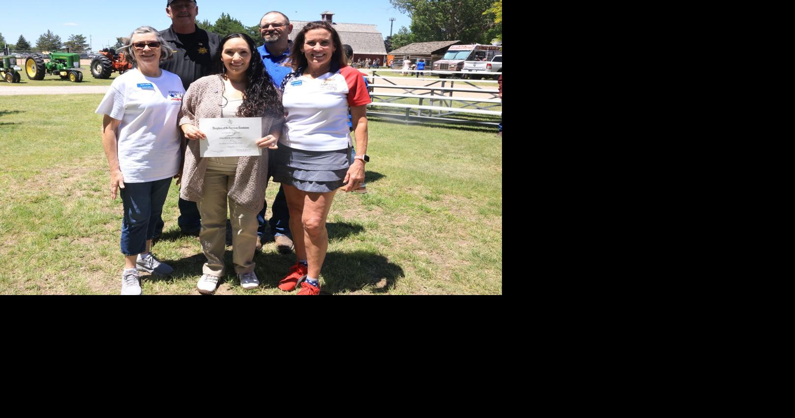 TinaMaria Fernandez honored by Sioux Lookout Chapter