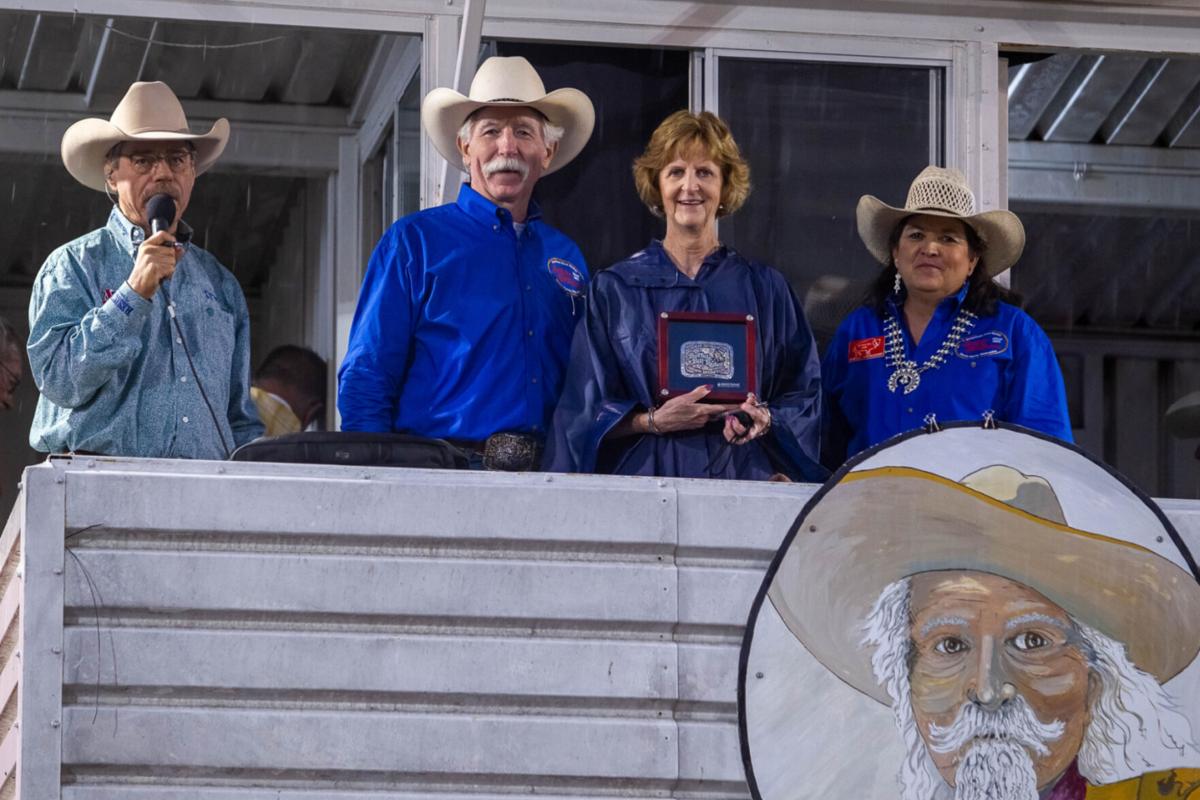 Rodeo secretary honored for nearly 50 years of service