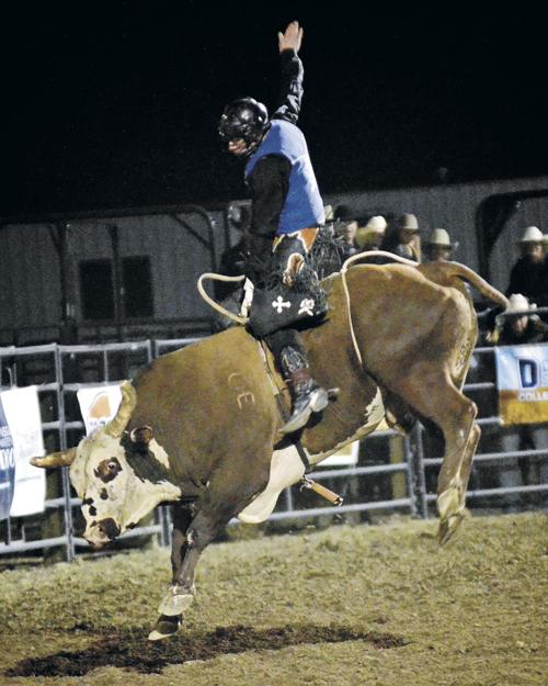 MPCC bull rider ranks first in the nation