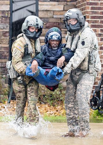 Nebraska National Guard rescues Harvey victims