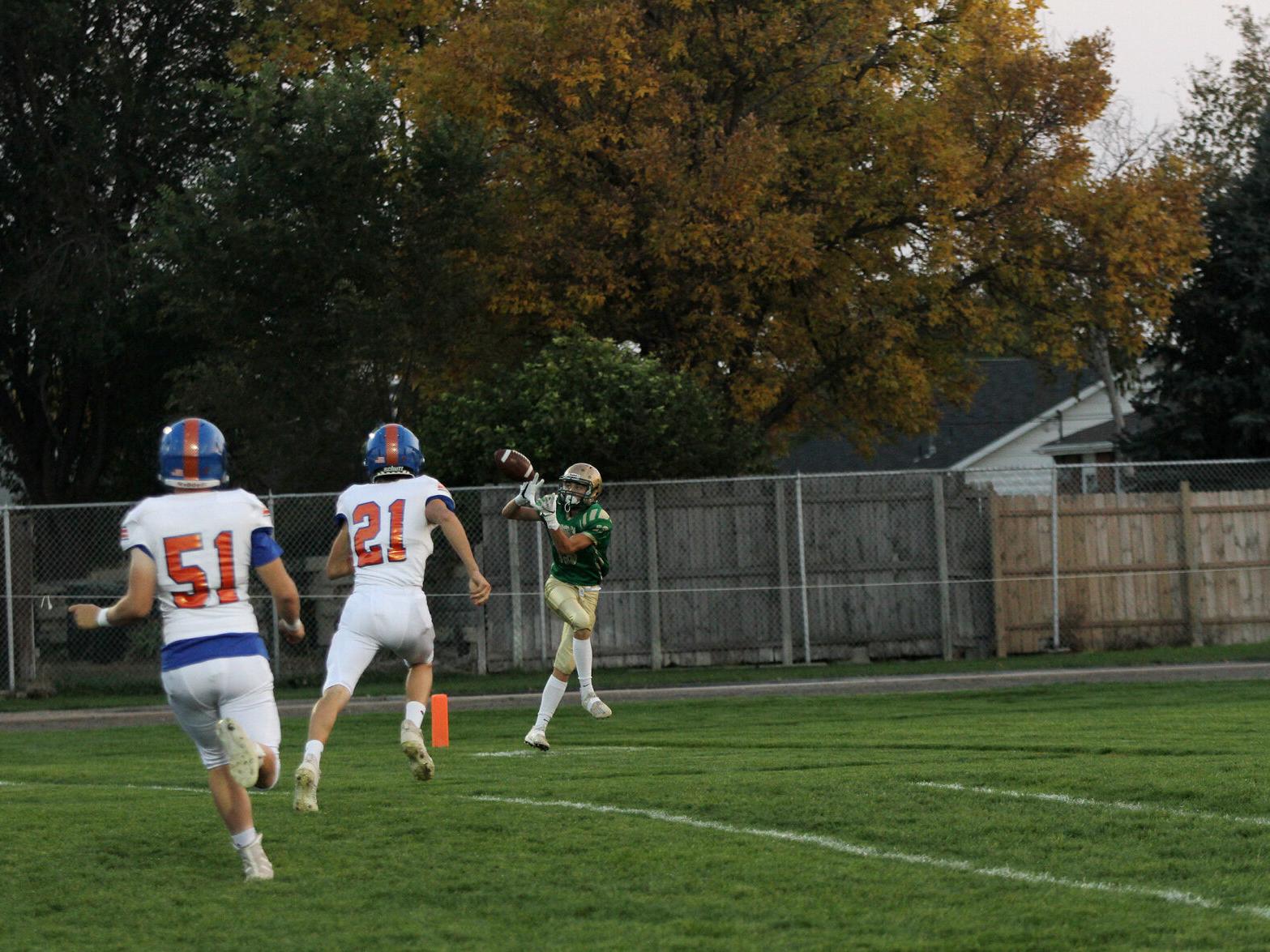 Roberts Scores Five Touchdowns As St Pat S Dominates Gordon Rushville Sports News Nptelegraph Com