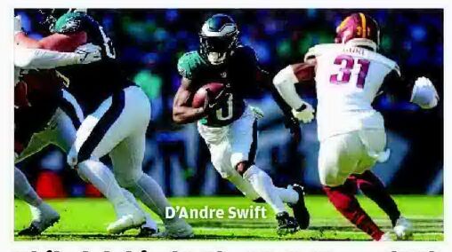 D'Andre Swift: the homecoming king behind the Eagles' undefeated start, NFL