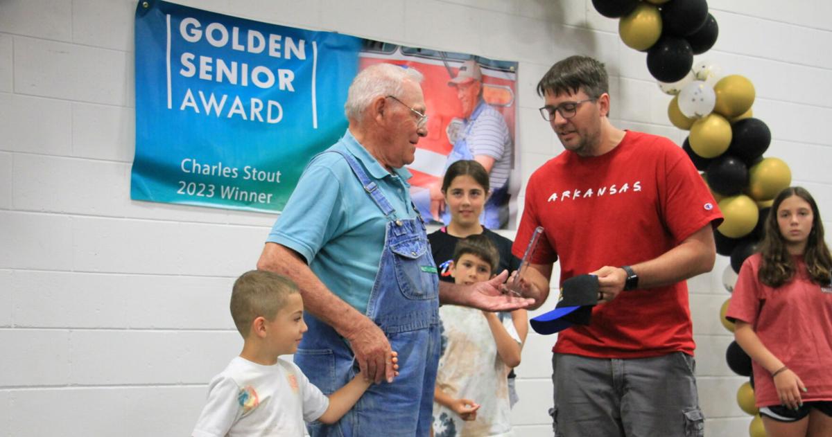 Charles Stout honored with 2023 Golden Senior Award