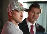 Scott Frost and Trev Alberts