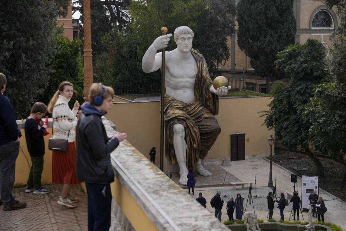 Roman Citizen Woman Bust 3D model