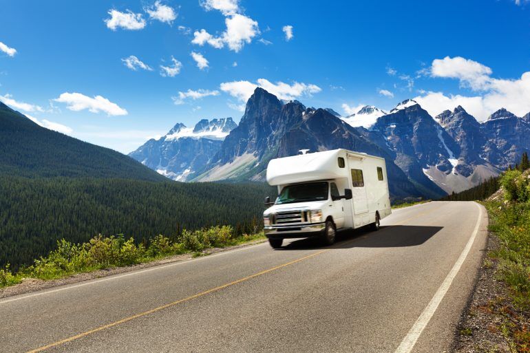 While RV travel may not have the same risks as flying or staying at a hotel, you should still plan for shared restrooms or frequent stops for gas.
