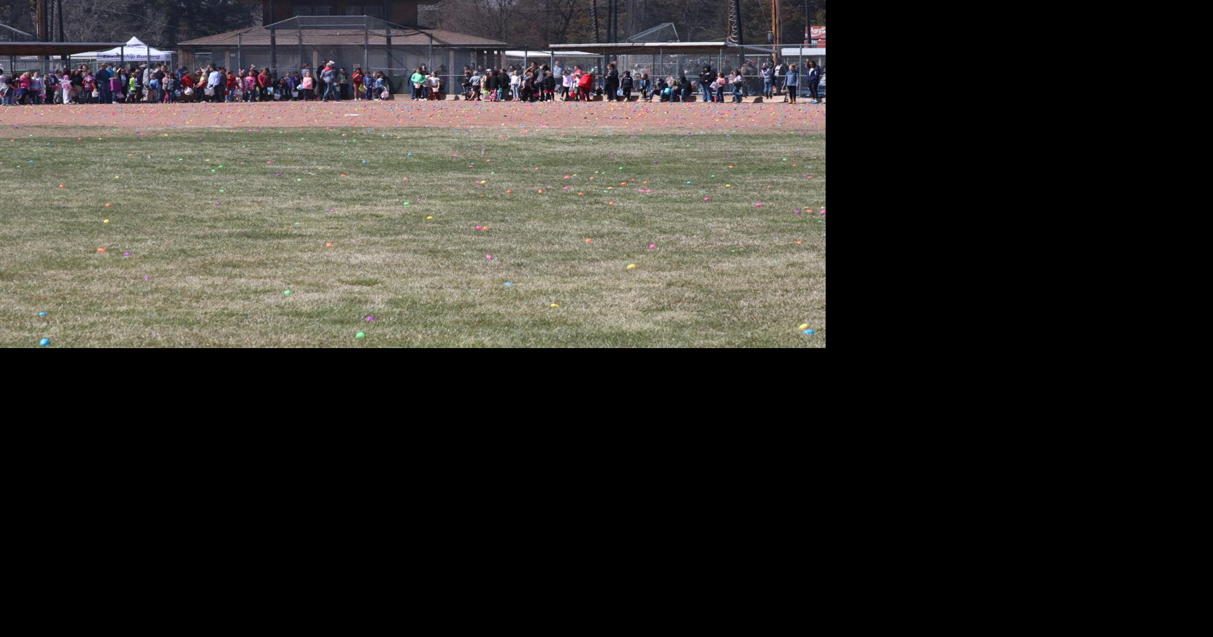 Kids scramble for colorful eggs, fun prizes at annual Cody Park Easter ...