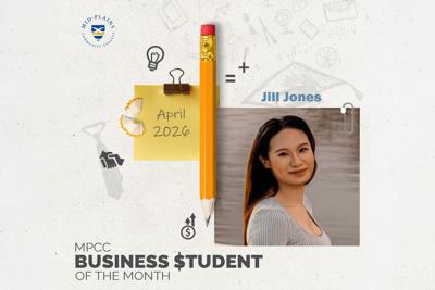 Jones named MPCC Business Student of the Month