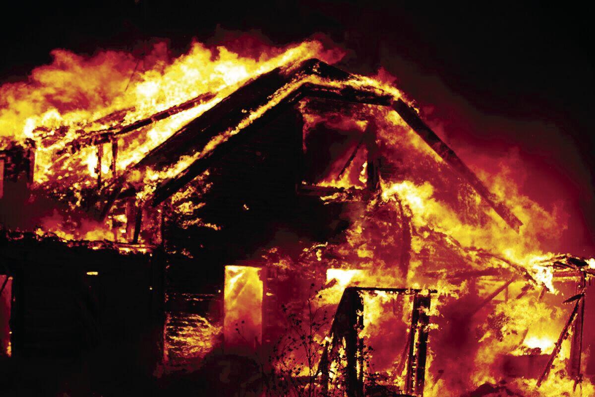 Rural home northwest of Overton destroyed in fire