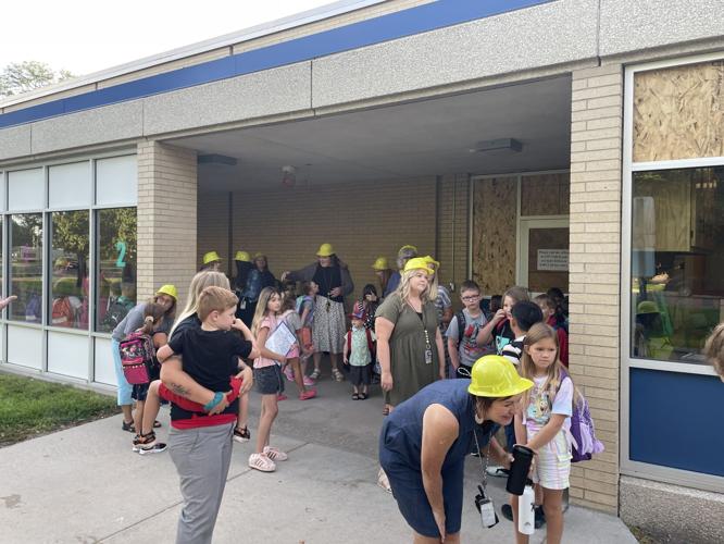 McDonald the new school year with hard hats