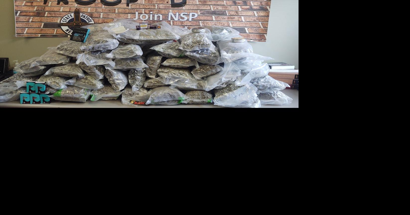 I-80 traffic stop finds more than 88 pounds of marijuana