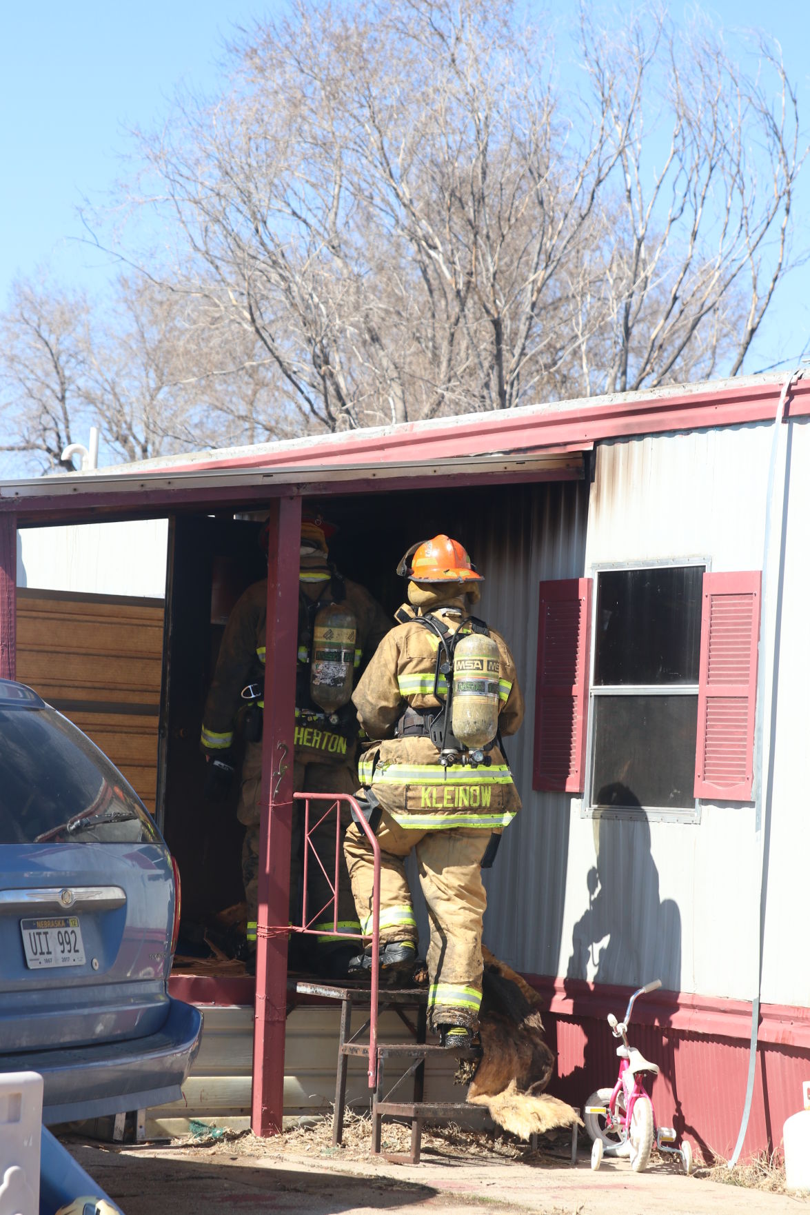 No One Found Inside Burning Home, Fire Displaces Family | Breaking News ...