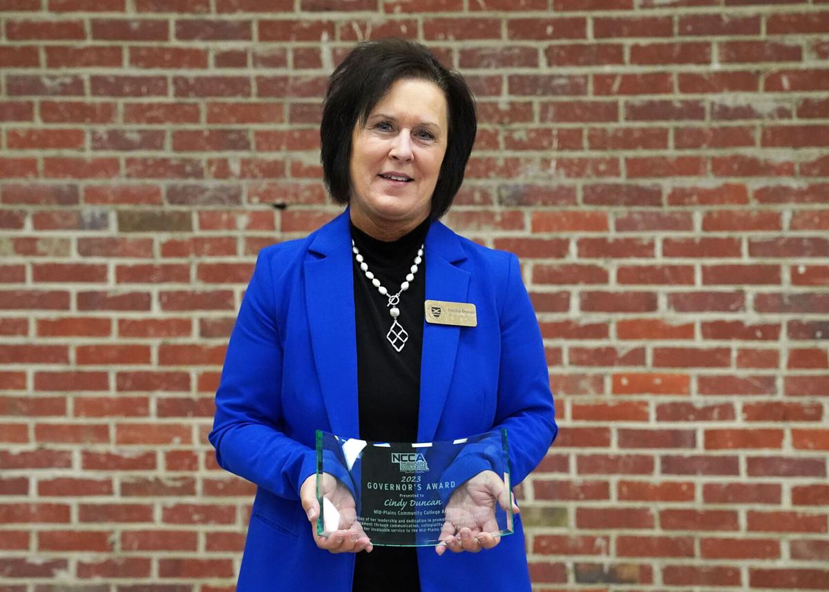 Nebraska Community College Association presents awards to Mid-Plains  Community College employees