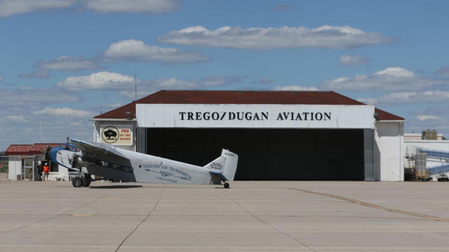 "Tin Goose" touches down