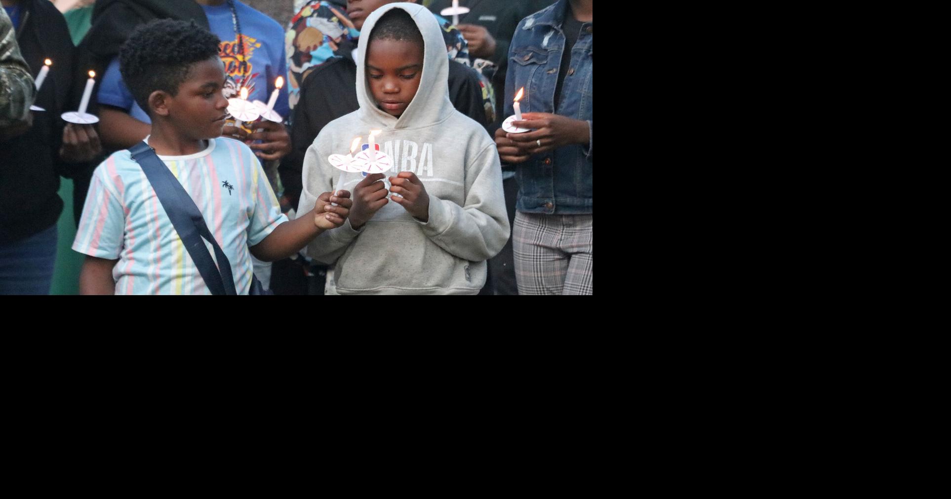 ‘Not violence, love’ – Vigil honors slain 7-year-old | Public Safety ...
