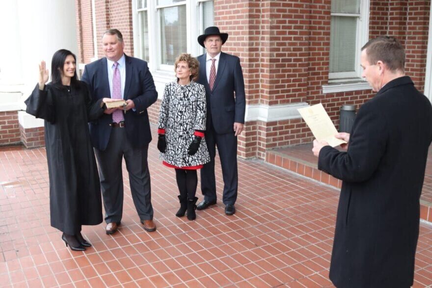 District Court Judge C. Ashley Gore takes oath for another term | Elections | nrcolumbus.com District Court Judge C. Ashley Gore takes oath for another term | Elections | nrcolumbus.com